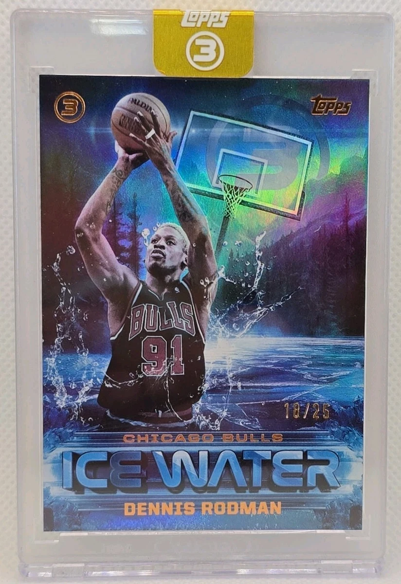 Topps Dennis Rodman Basketball Serial Numbered Sports Trading