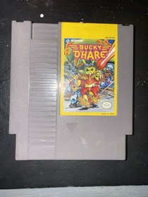 Konami Bucky O'Hare Platformer Nintendo NES 1992 NTSC-U/C Game Cartridge