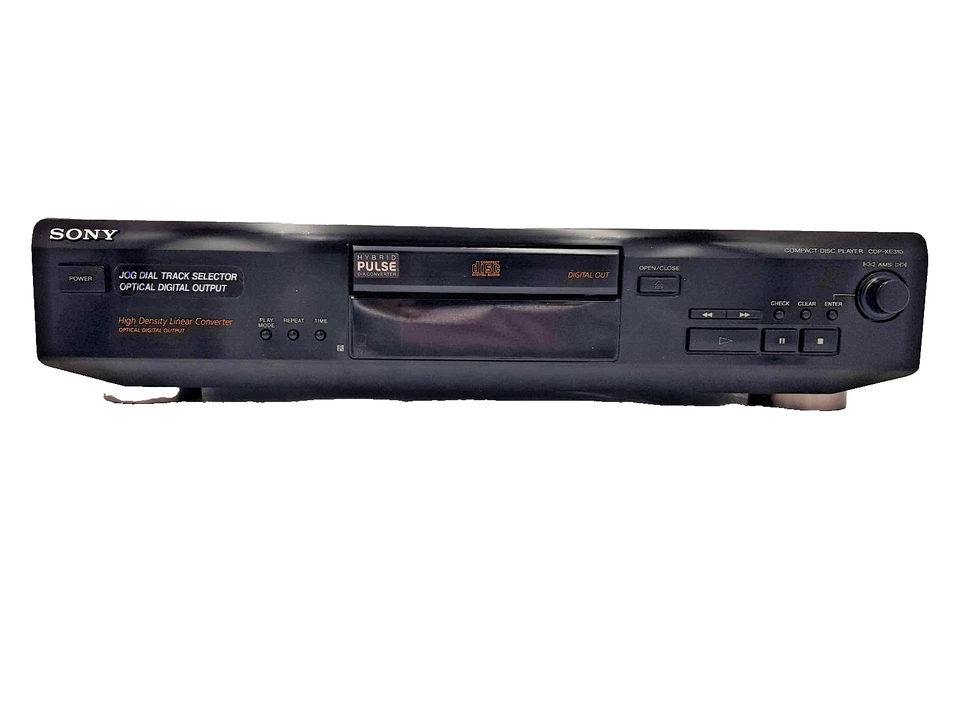 Sony CDP-XE310 CD Compact Disc Player Deck Vintage HiFi Collectible Retro Black - Image 2 of 4