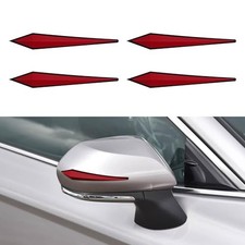4PCS Car Door Edge Guard Protector, Car Door Bumper Guards, PVC Anti Red