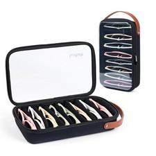 Travel Sunglasses Organizer Case for Women Men, Glasses Case Multiple Pairs w...
