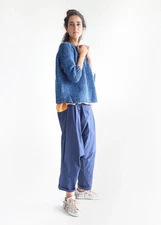 NWT Matta NY pants & bag lot:  cotton Sarouel harem Pants Lilac S + shopper bag