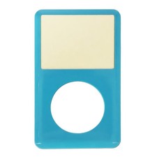iPod Classic Plastic Front Faceplate Housing 80GB 120GB 6th 7th Gen Light Blue