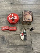 Coca Cola Memorabilia Small Metal Tin Clickers Lighter Keychain Coca Cola Decor