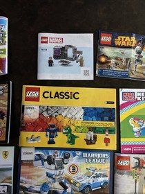Lot Of 10 Lego Instruction Manuel&rsquo;s Only 41067 Disney princess 70607 The Ninjago