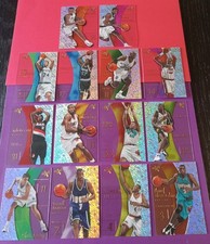 14 EX2001 NBA Cards w/Tracy McGrady,Grant Hill,Hakeem Olajawon