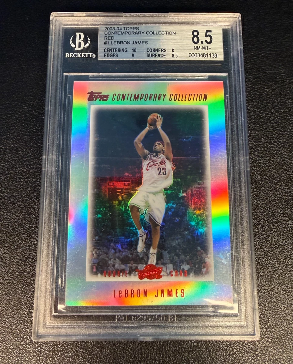 2003-04 Topps Contemporary Collection - LeBron James #1 for sale