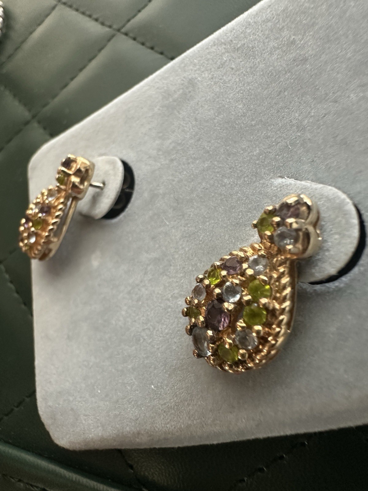 Ross-Simon’s Multi Gem Earrings - image 5