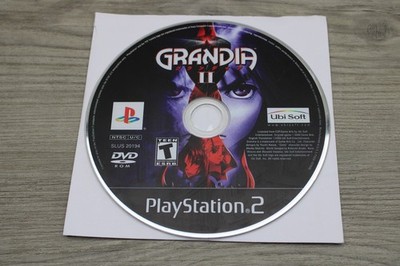 GRANDIA II - SONY PLAYSTATION 2 PS2 - DISC ONLY *TESTED & WORKING*
