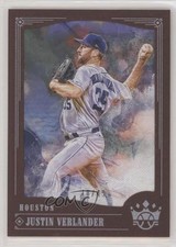2018 Panini Diamond Kings Brown Frame 18/49 Justin Verlander #68 0q21