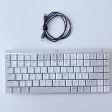 Logitech MX Mechanical Mini for Mac Wireless Keyboard - Pale Gray 920-010553 