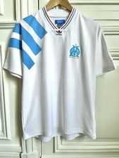 Maillot vintage Olympique Marseille OM 93 1993 anniv. 20 ans Adidas taille M