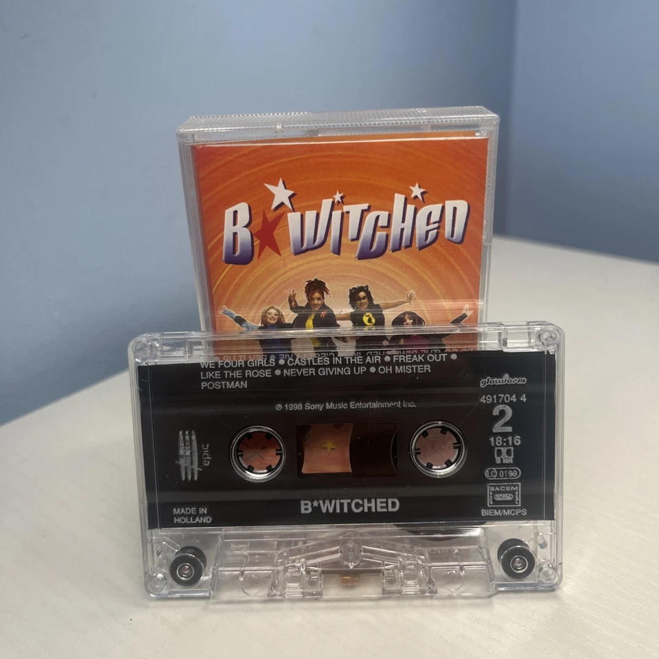 B WITCHED SELF TITLED CASSETTE TAPE ALBUM EPIC SONY 1998 - Image 2 of 3