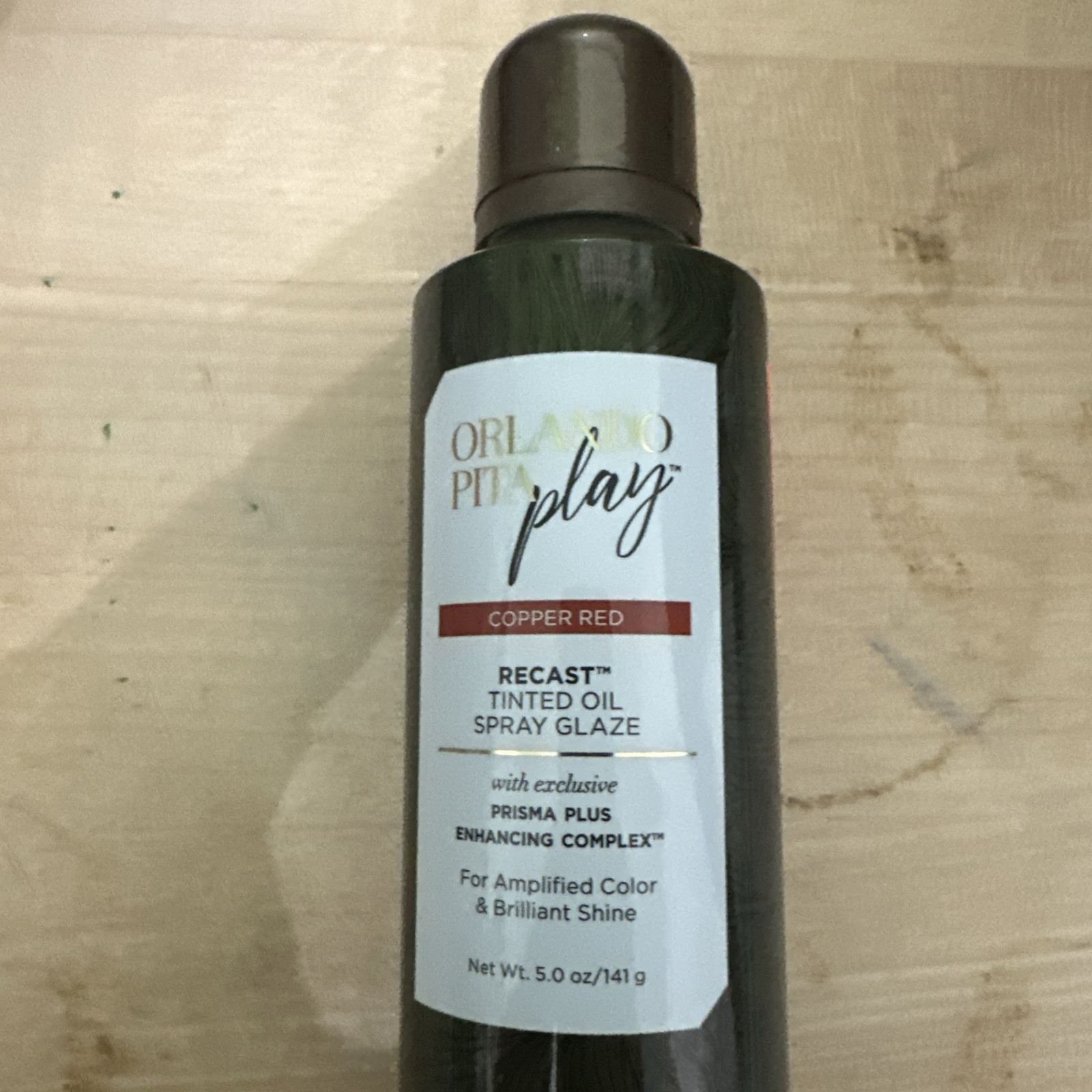 NEW Orlando Pita Play Copper red Recast Tinted Oil Spray Gla