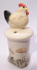 Stuart Bass Pie Bird Funnel Vent * Hen w/egg - mushroom base * made in ENGLAND