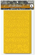 Hiq Parts Dot Camouflage Masking Stickers L 3 Sheets Masking Stickers For Plast_