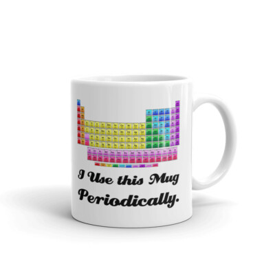 I Use This Mug Periodically Science Coffee Tea Ceramic Mug Office Work Cup Gift
