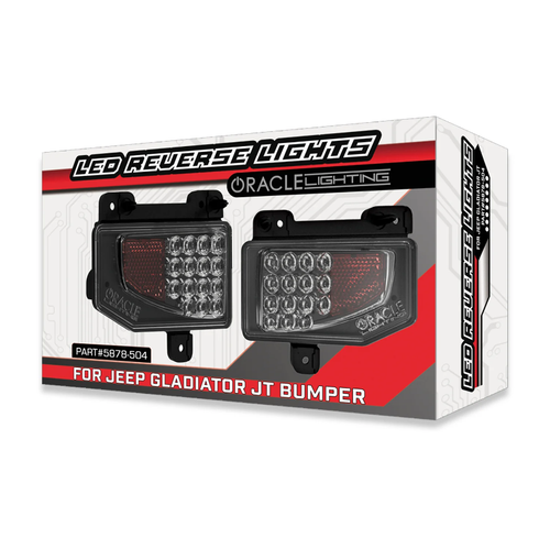 ORACLE Lighting Rear Bumper LED Reverse Lights For 2020-2023 Jeep Gladiator JT - Picture 8 of 21