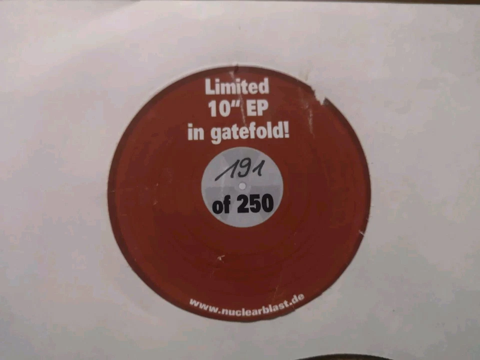 Overkill LIVE FROM OZ Gatefold 10" EP 2013 Copper VINYL Ltd 250 - Bild 3 von 4