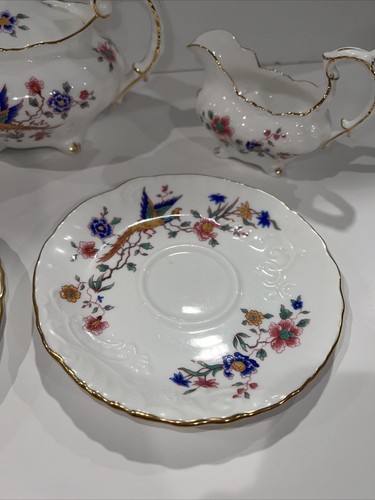 Hammersley Co.’s BIRD OF PARADISE Bone China Spode Group England 7 pc set - Picture 6 of 18