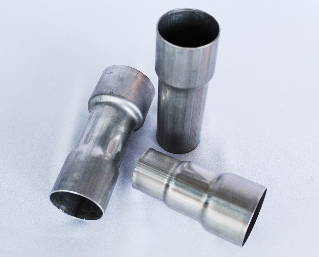 2.25" /57mm WeldOn Exhaust Connector Sleeve Joiner Swaged Ends