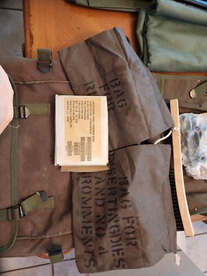 Kit De Réparation De Tente Américaine – Avec Toile – U.S. Tentage Repair Kit – Occasion
