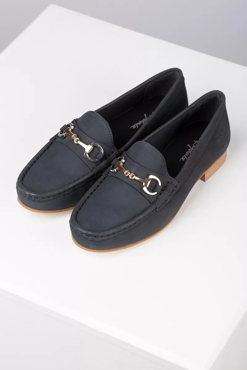 Ladies nubuck loafers sale