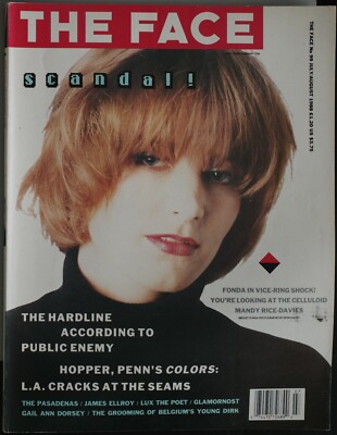 Face Magazine Volume 1 Issue 99 Jul/Aug 1988 Scandal Public Enemy Bridget Fonda 