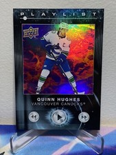 2024-25 Upper Deck Series 2 Hockey QUINN HUGHES #PL-18 PLAYLIST