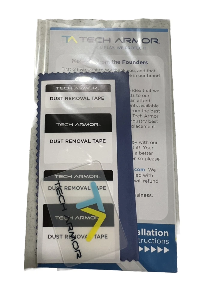 Tech Armor Screen Protector for Apple Ipad Mini 4 Antiglare 2-Pack-Open Box - Image 2 of 2