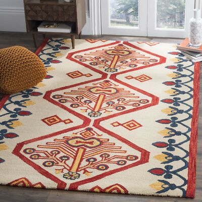 Safavieh Aspen IVORY / MULTI 3' X 5' Area Rug - APN703A-3