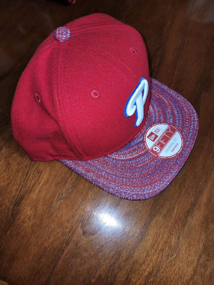Gorra New Era 9fifty Philadelphia Phillies licencias completas MLB Foto 2 de 4