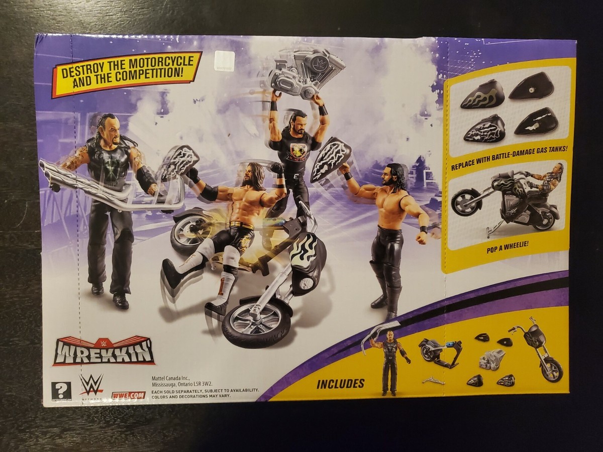 WWE アンダーテイカー＆バイク 2021 WWE Wrekkin' Slamcycle Mattel Undertaker Action Figure