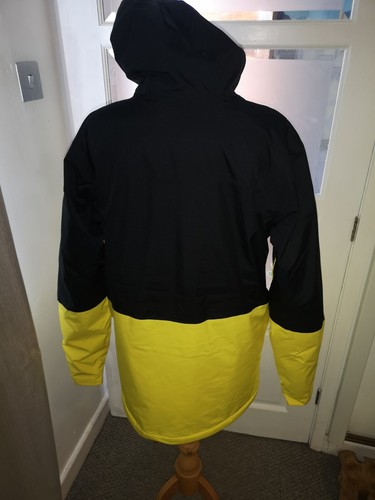 Columbia Size MOmni-Heat Last Tracks Jacket / Yellow/Black / Size M - Picture 4 of 7
