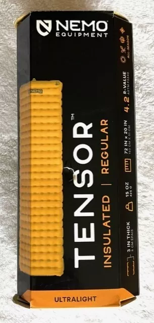 NEMO Tensor Ultralight Insulated Sleeping Pad--Regular | eBay