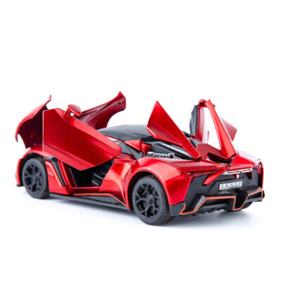 ミニカー Fast & Furious Lykan Hypersport 1/32 JADA FAST AND FURIOUS 7 LYKAN HYPERSPORT SUPERCAR 1/24 DIECAST