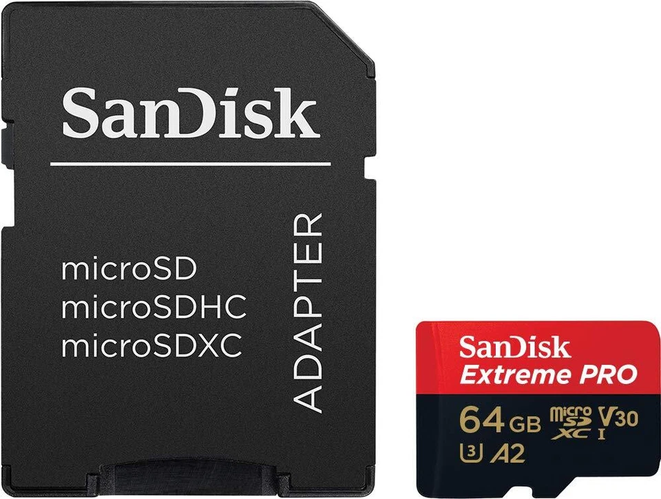SanDisk Extreme PRO 64GB MicroSDXC UHS I Class 3 Memory Card Waterproof - Image 3 of 4