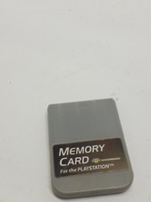 Performance Sony PlayStation 1 PS1 PSOne PSX Memory Card Gray 1MB / 15 Blocks