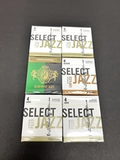 D'Addario Soprano Saxophone Assorted Reeds - 6 boxes of 10 reeds
