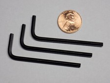 3ct Pack Allen Wrenches 7/64" SAE Short Arm Hex Keys, 7/64 inch Allen Wrench Key
