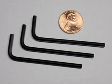3ct Pack Allen Wrenches 7/64" SAE Short Arm Hex Keys, 7/64 inch Allen Wrench Key