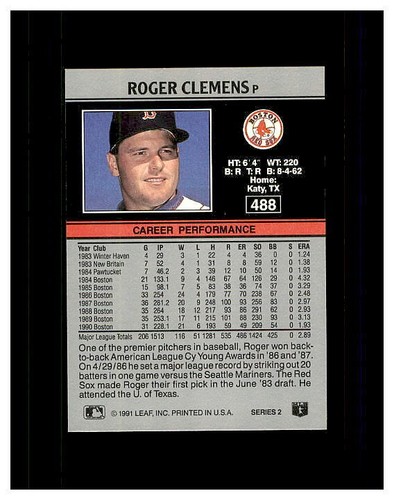 ROGER CLEMENS YOU PICK SEE SCANS OVER 600 !! TO CHOOSE INSERTS  YANKEES,RED SOXS - Picture 159 of 497