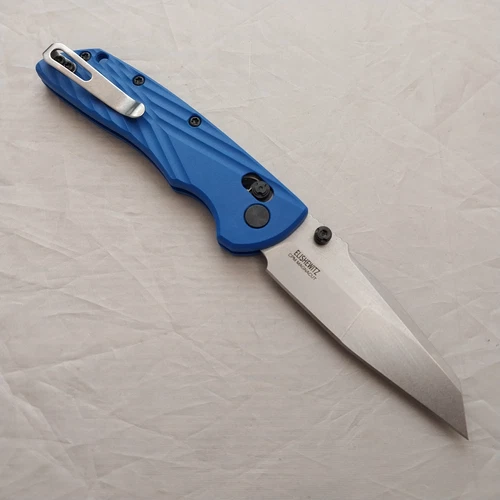 Hogue Deka ABLE Lock Blue Polymer Folding MagnaCut Pocket Knife 24363