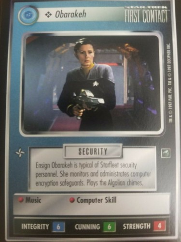Star Trek CCG First Contact SINGLES BASICS * Choose Your Card * NrMint-Mint - Picture 23 of 36