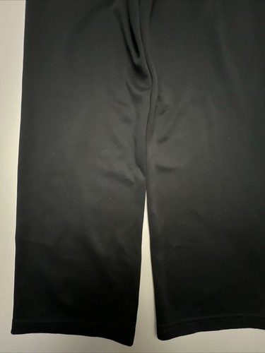 REEBOK Sweatpants Boys Medium S7 R3 Double Time Jogging BLACK Fleece Lined - Picture 14 of 15