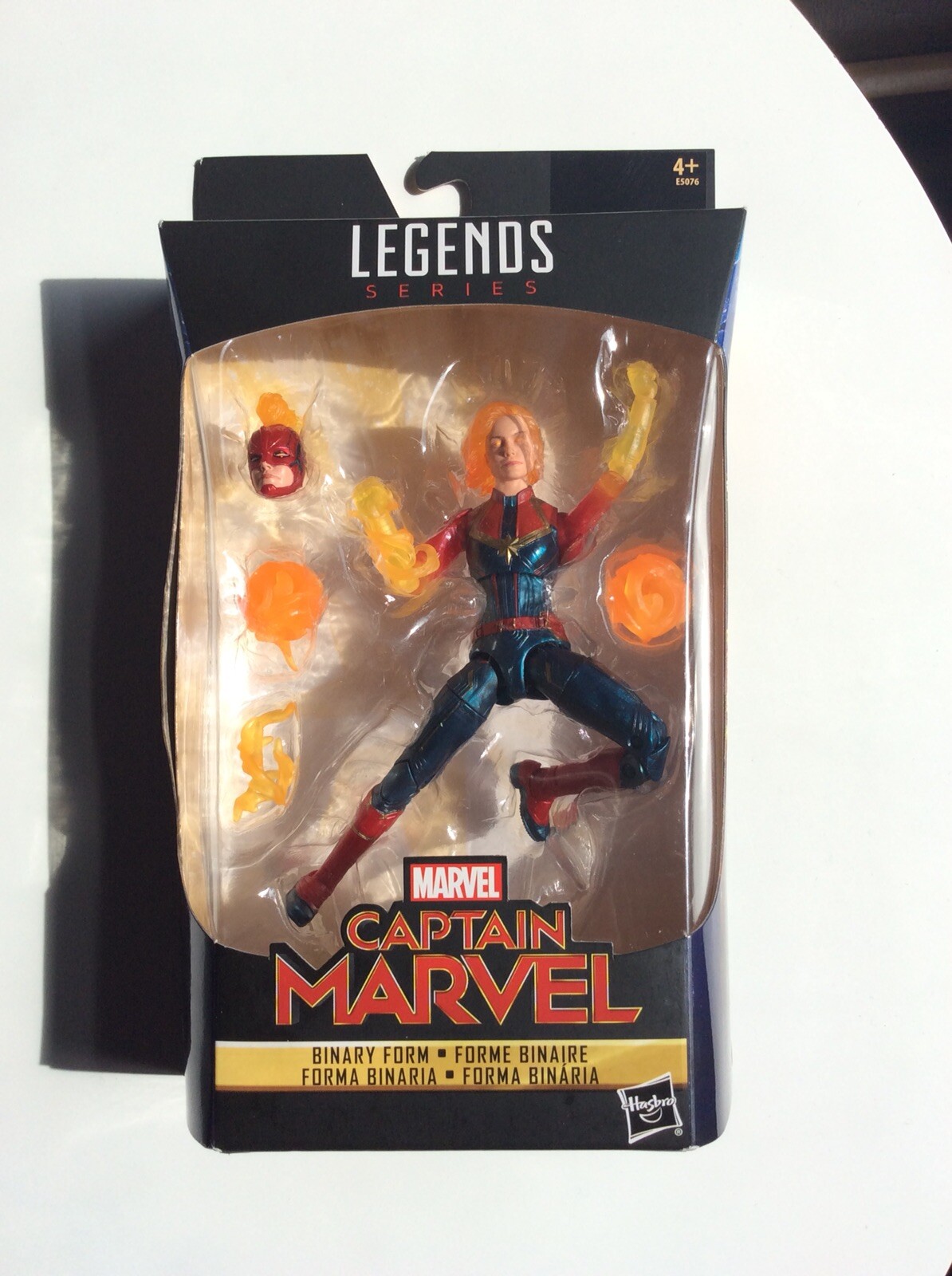 captain marvel binary action figure