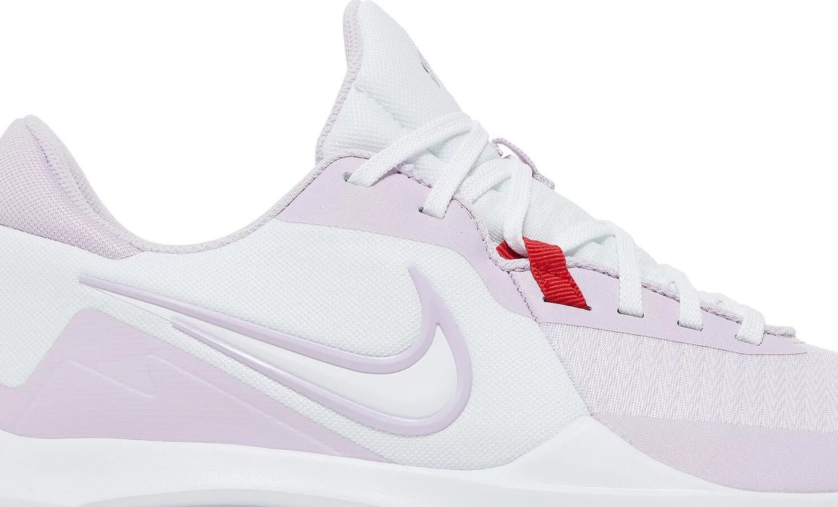 Nike Precision 6 White Doll Pink Basketball Shoes Athletic