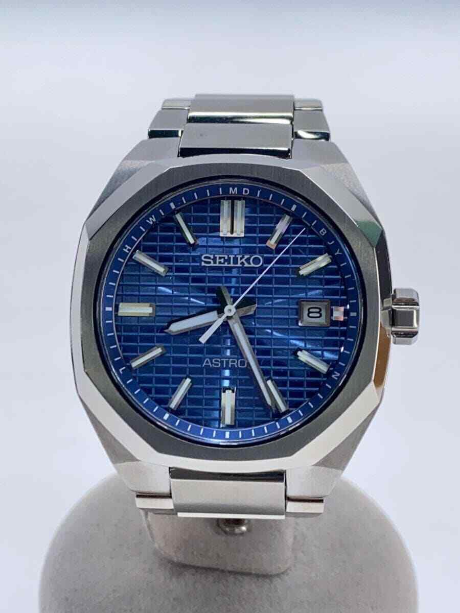ァッション人気ブランドランキング 7B72-0AF0 Astron Seiko Radio Blue Ti Date control wave その他