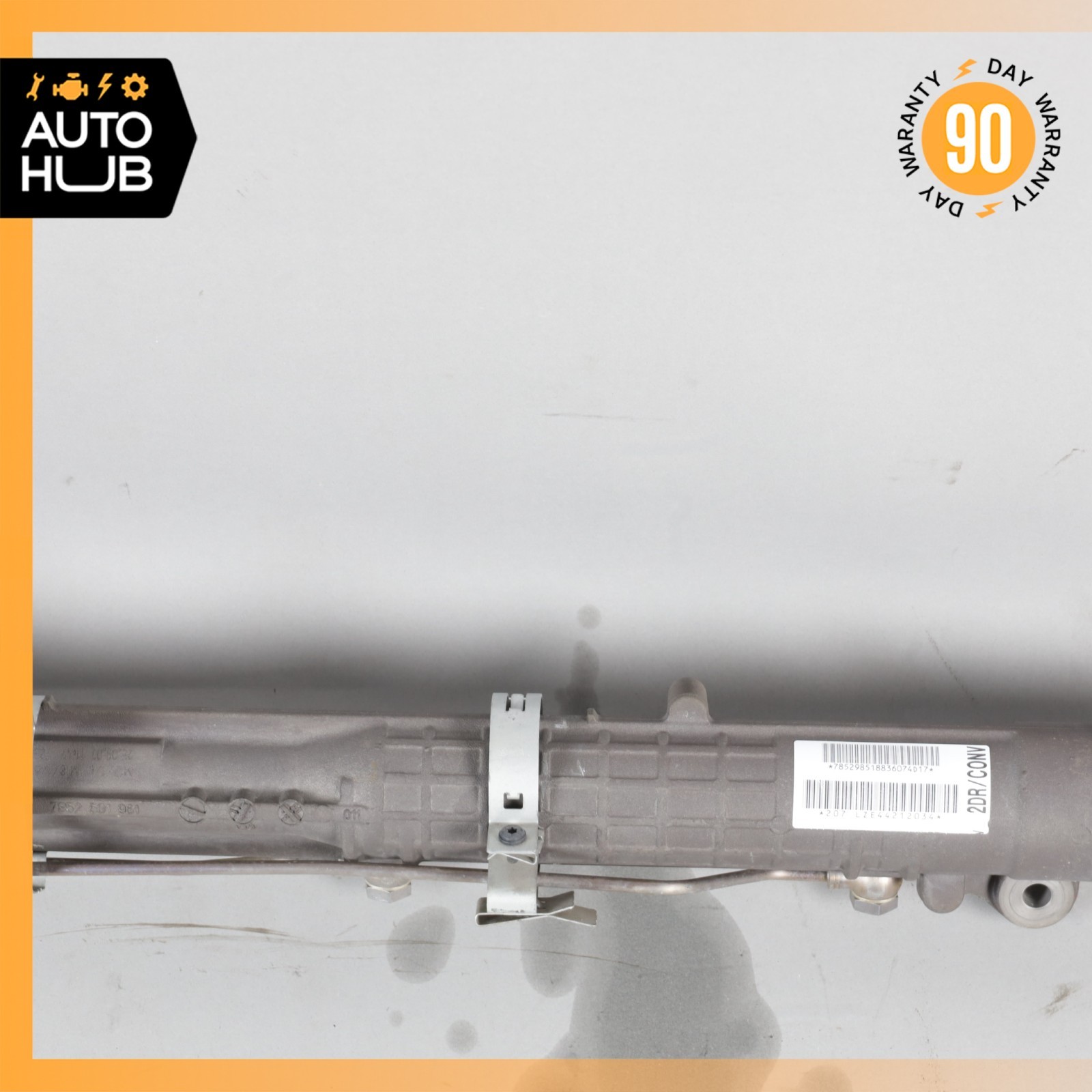 03-11 Bentley Continental GT GTC Power Steering Rack and Pinion 3W1422071D OEM