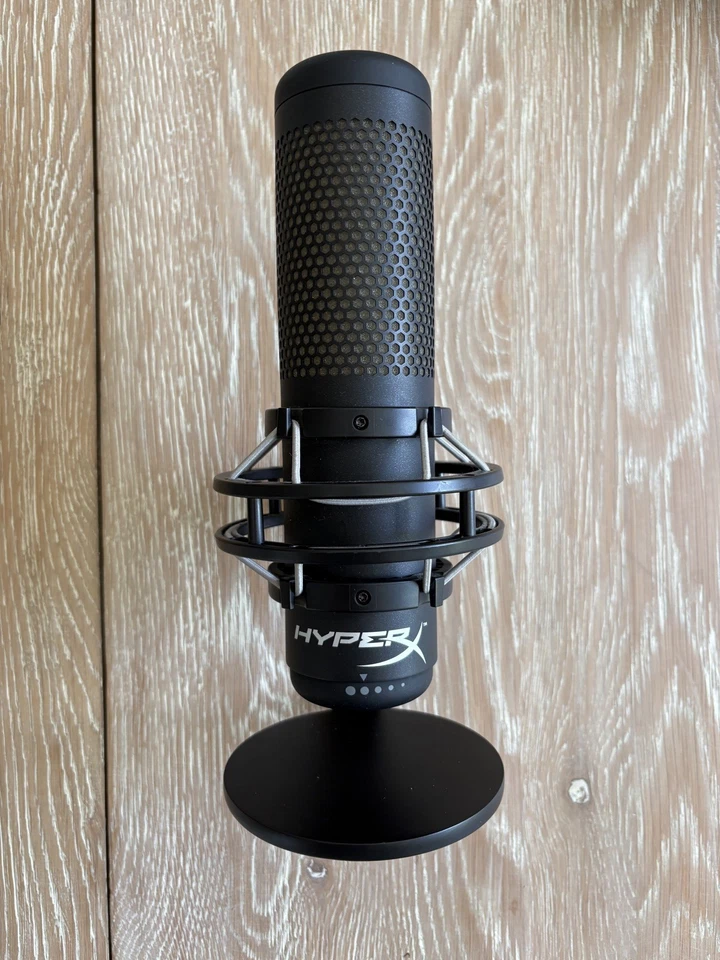 Micrófono condensador HyperX QuadCast S RGB USB para PC/PlayStation Foto 4 de 4